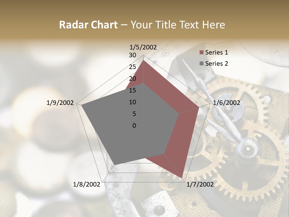 Rust Cog Business PowerPoint Template