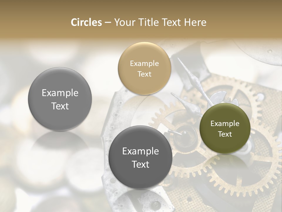 Rust Cog Business PowerPoint Template