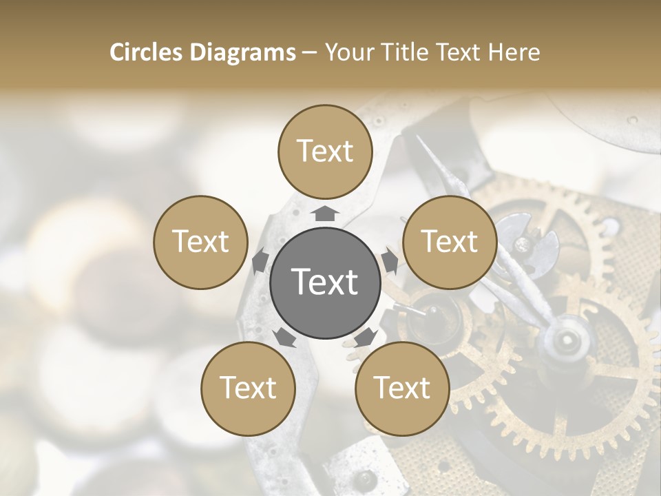 Rust Cog Business PowerPoint Template