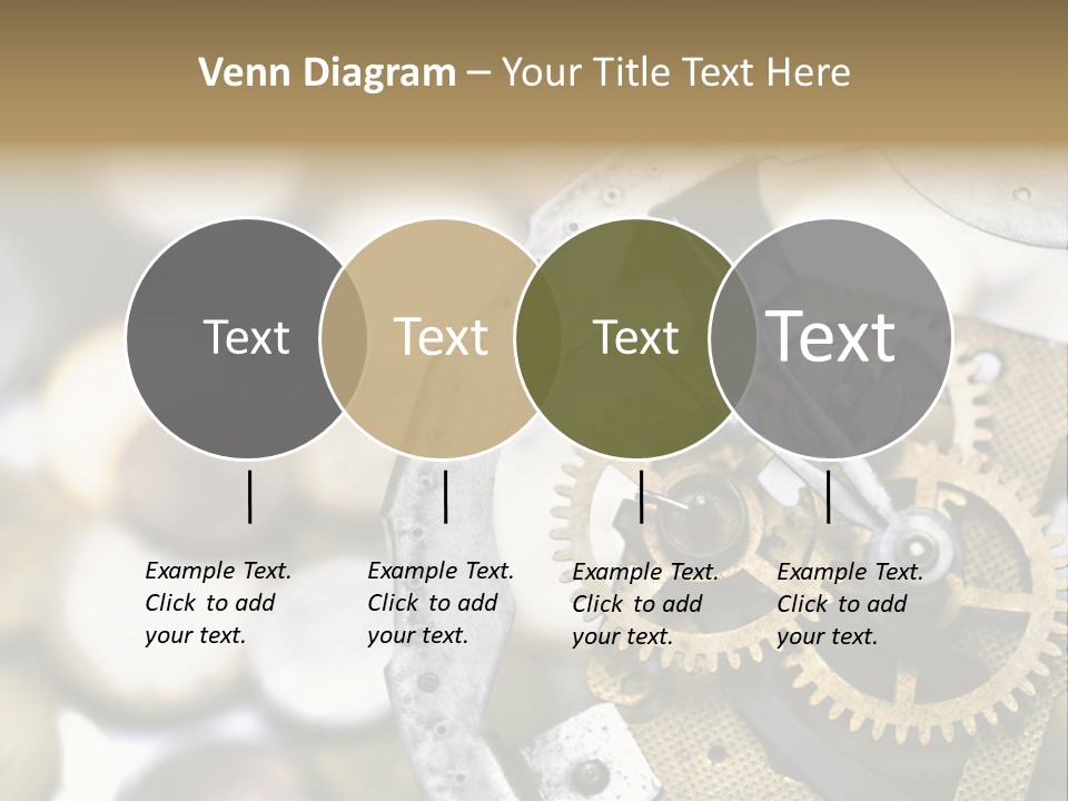 Rust Cog Business PowerPoint Template