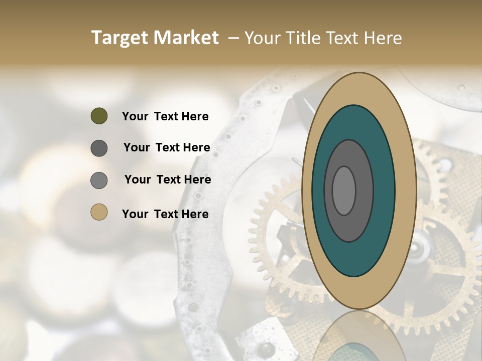 Rust Cog Business PowerPoint Template