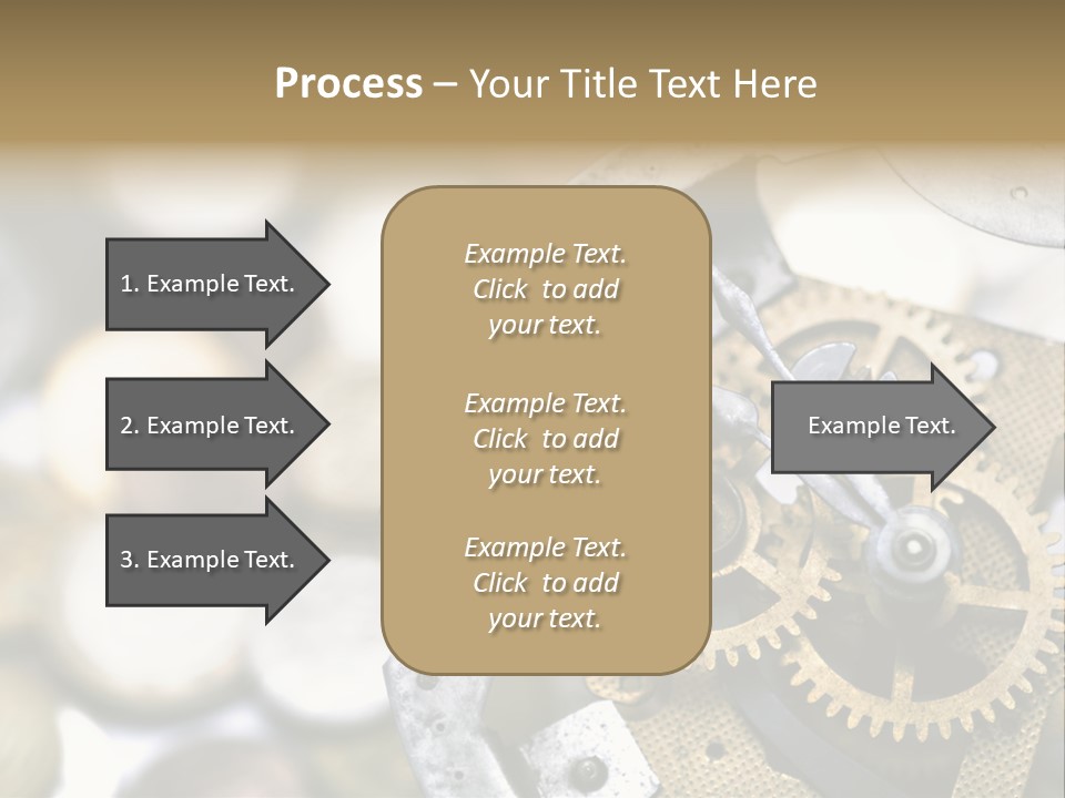 Rust Cog Business PowerPoint Template