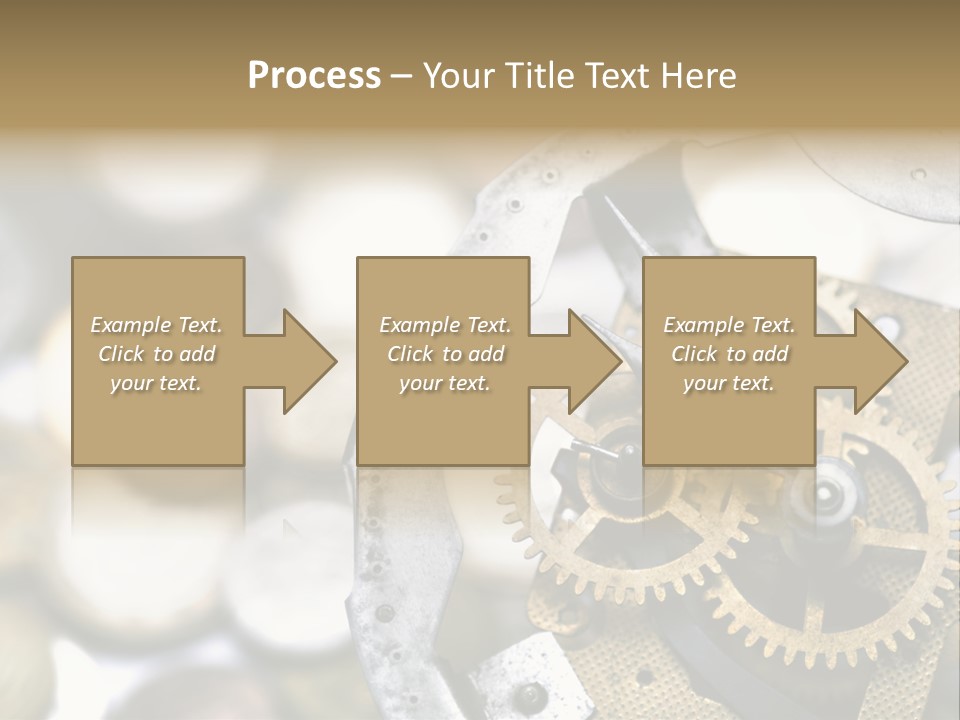 Rust Cog Business PowerPoint Template