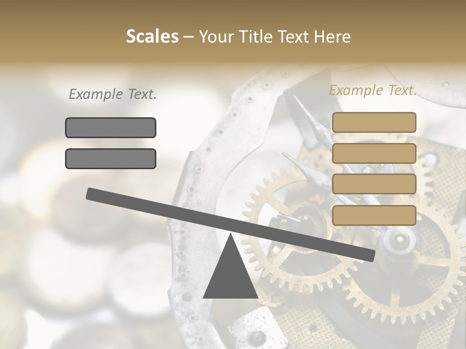Rust Cog Business PowerPoint Template