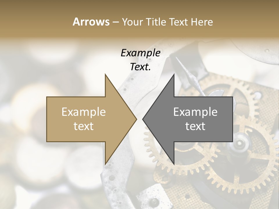 Rust Cog Business PowerPoint Template