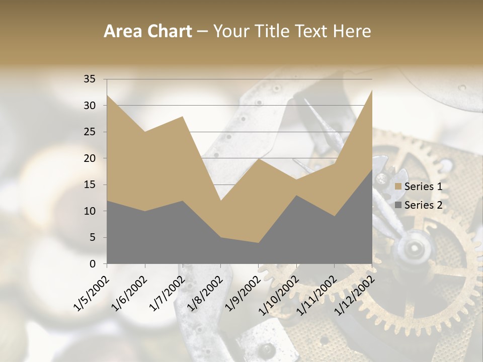 Rust Cog Business PowerPoint Template
