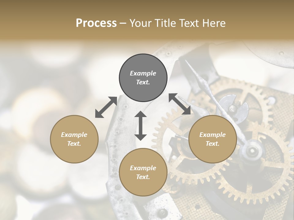 Rust Cog Business PowerPoint Template