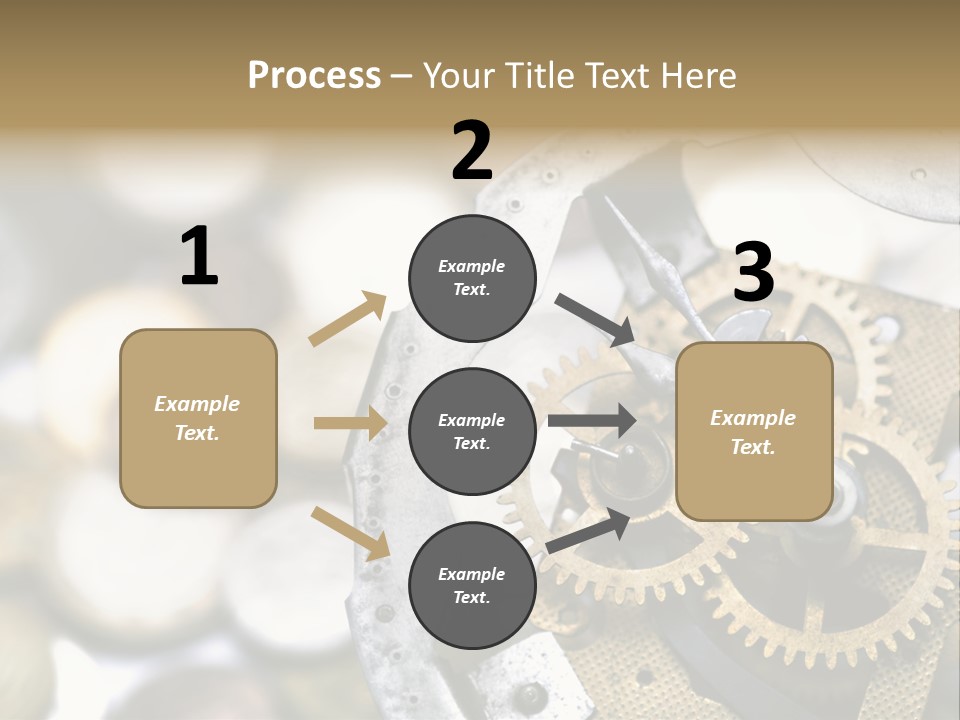 Rust Cog Business PowerPoint Template