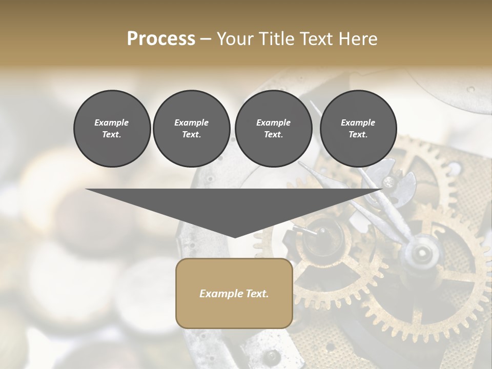 Rust Cog Business PowerPoint Template