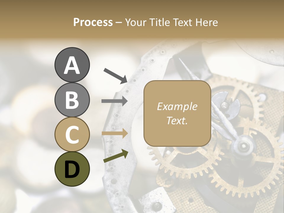Rust Cog Business PowerPoint Template