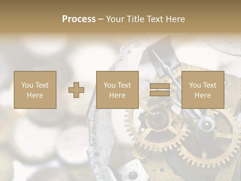Rust Cog Business PowerPoint Template