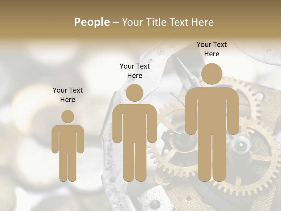 Rust Cog Business PowerPoint Template