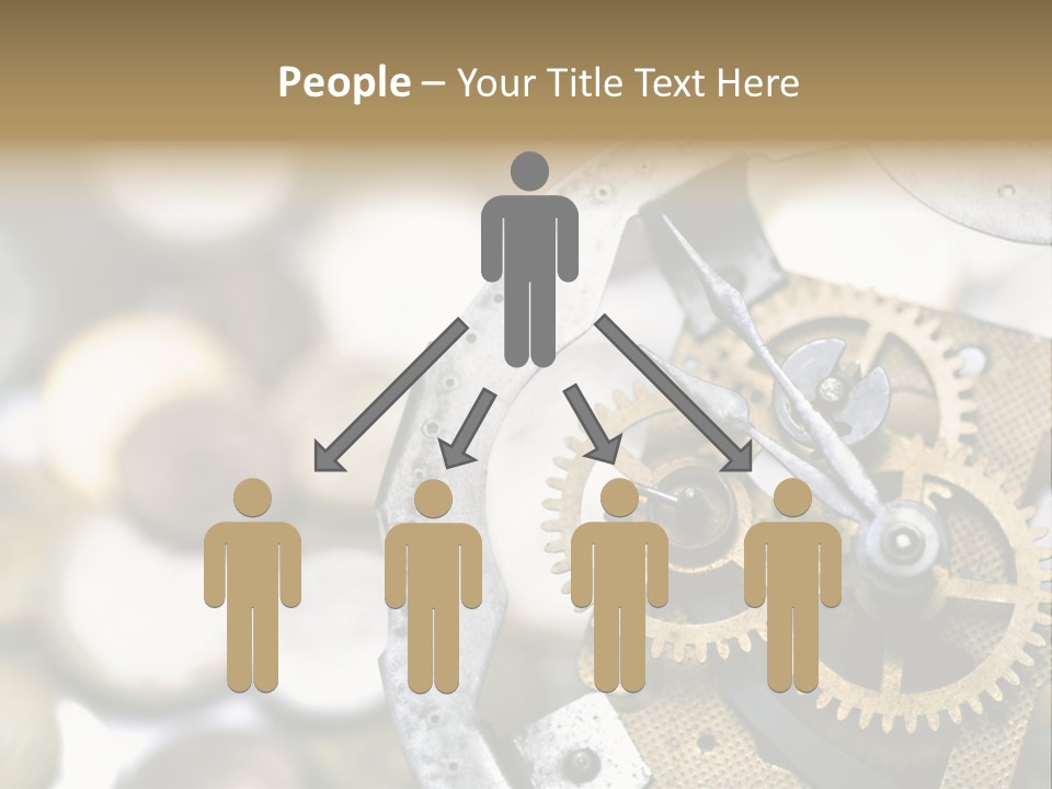 Rust Cog Business PowerPoint Template