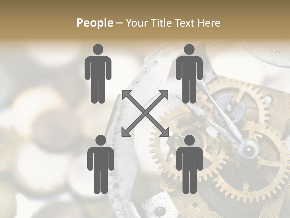 Rust Cog Business PowerPoint Template