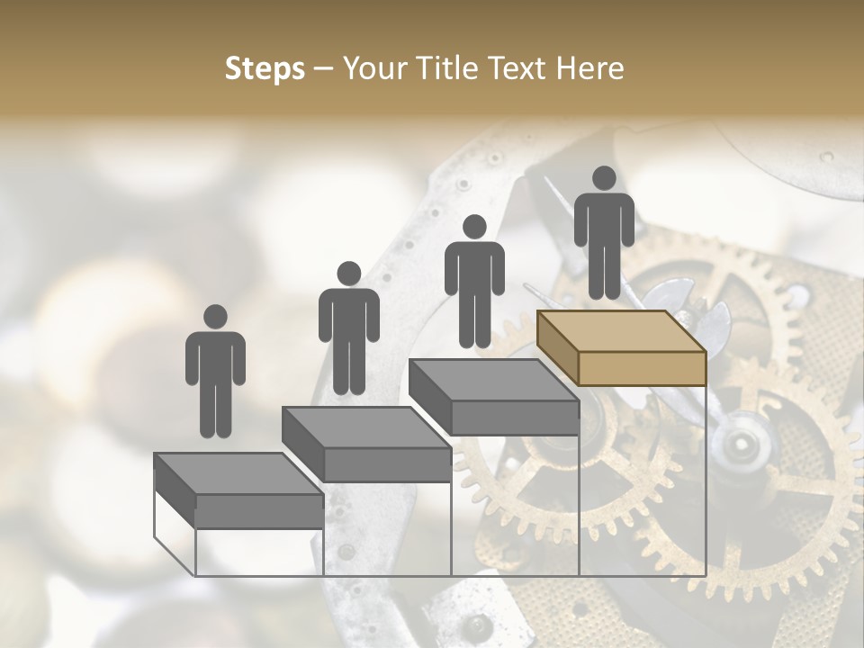 Rust Cog Business PowerPoint Template
