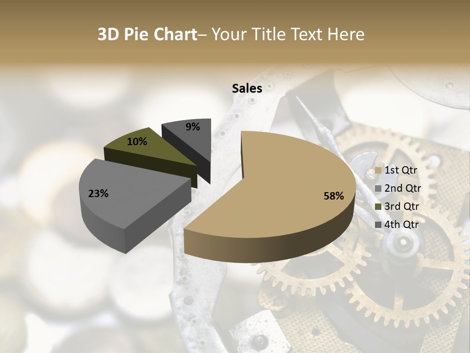 Rust Cog Business PowerPoint Template