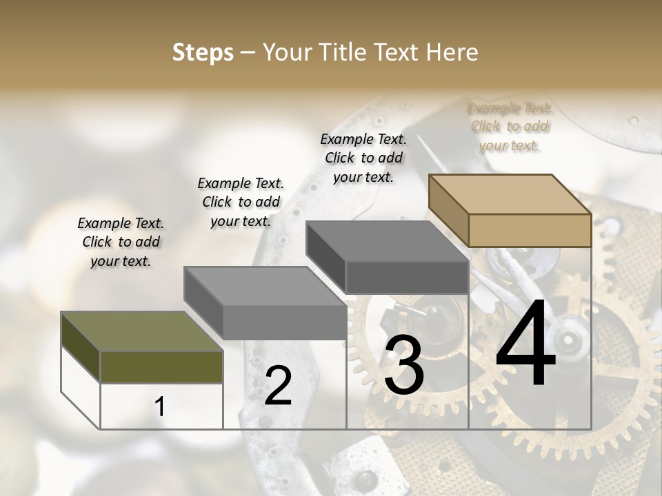 Rust Cog Business PowerPoint Template