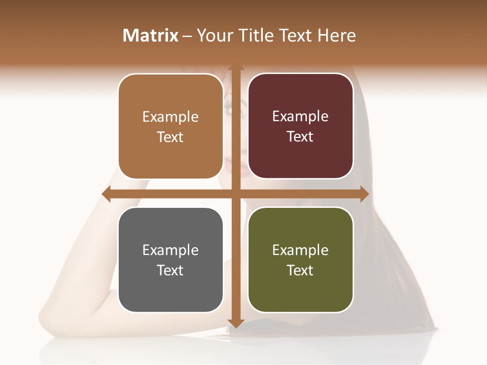 Gorgeous Copy Space White Background PowerPoint Template