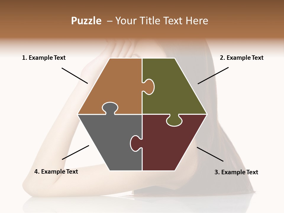 Gorgeous Copy Space White Background PowerPoint Template