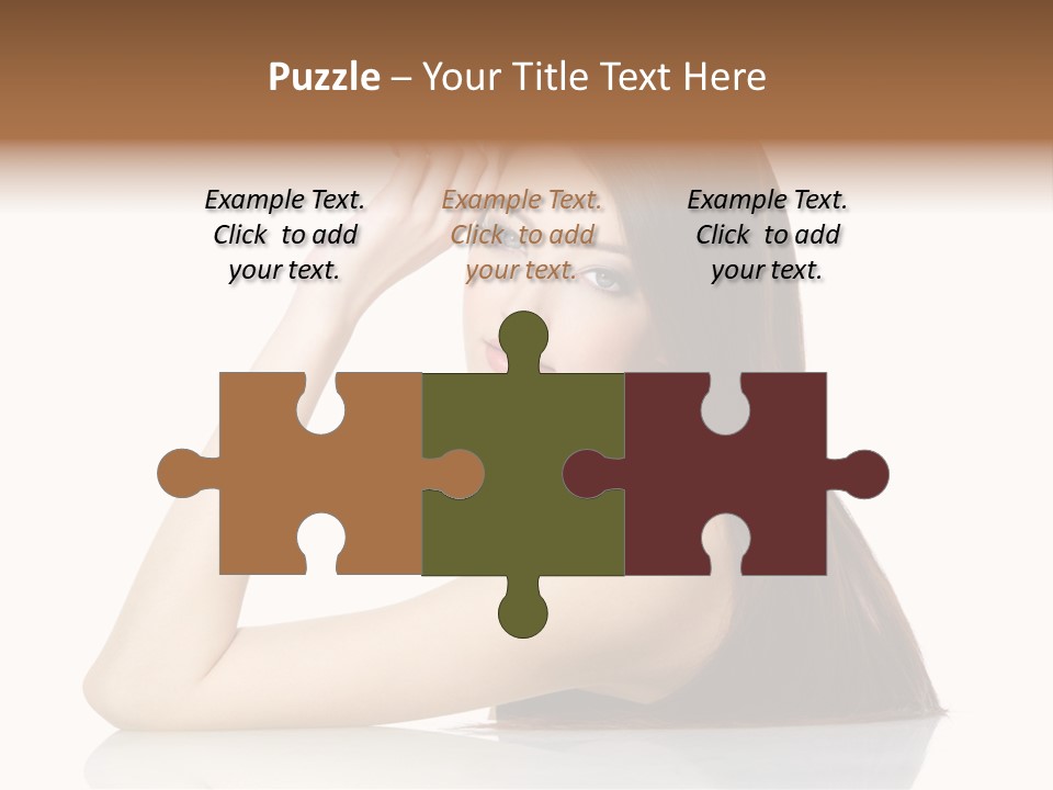 Gorgeous Copy Space White Background PowerPoint Template