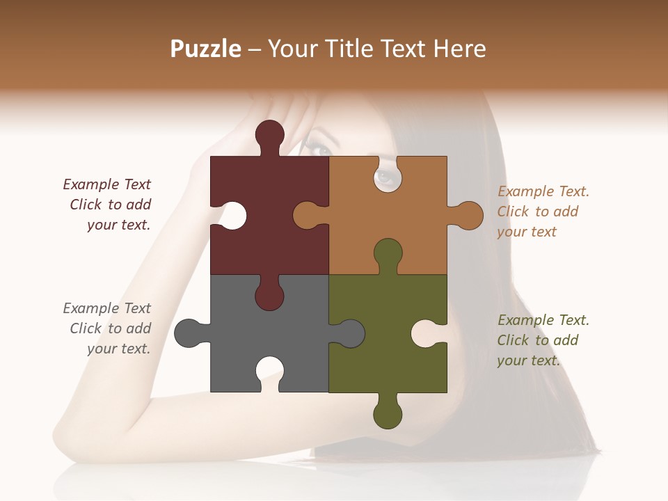 Gorgeous Copy Space White Background PowerPoint Template