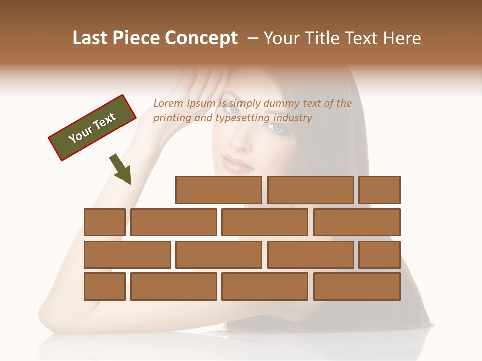 Gorgeous Copy Space White Background PowerPoint Template