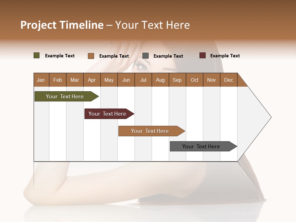Gorgeous Copy Space White Background PowerPoint Template