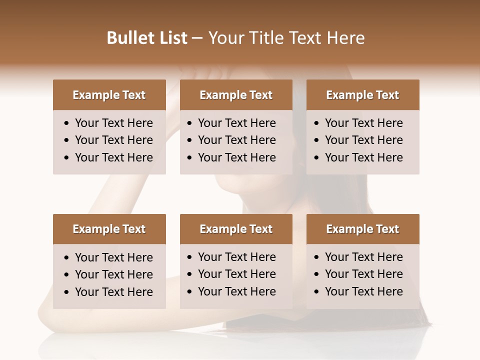 Gorgeous Copy Space White Background PowerPoint Template