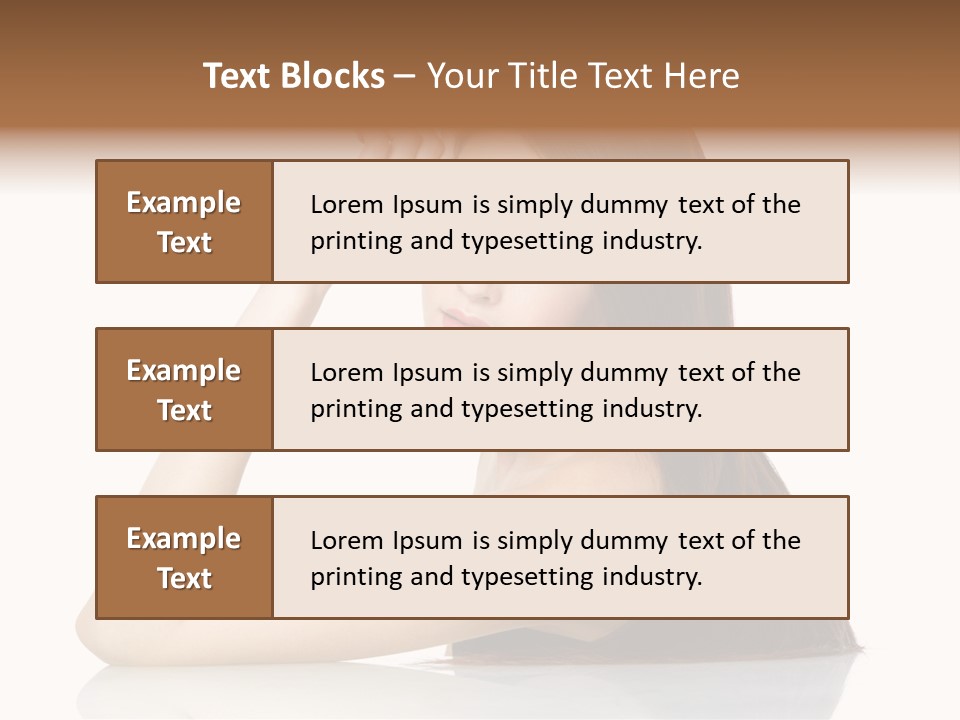 Gorgeous Copy Space White Background PowerPoint Template