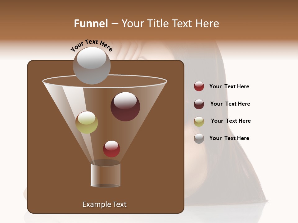 Gorgeous Copy Space White Background PowerPoint Template