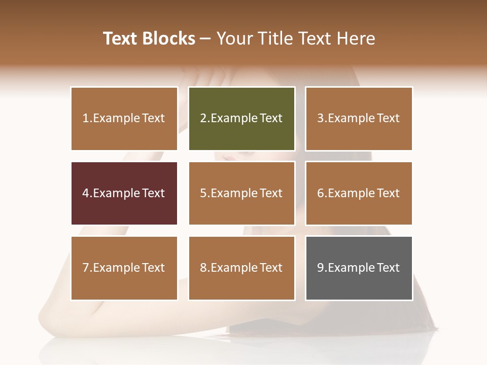 Gorgeous Copy Space White Background PowerPoint Template