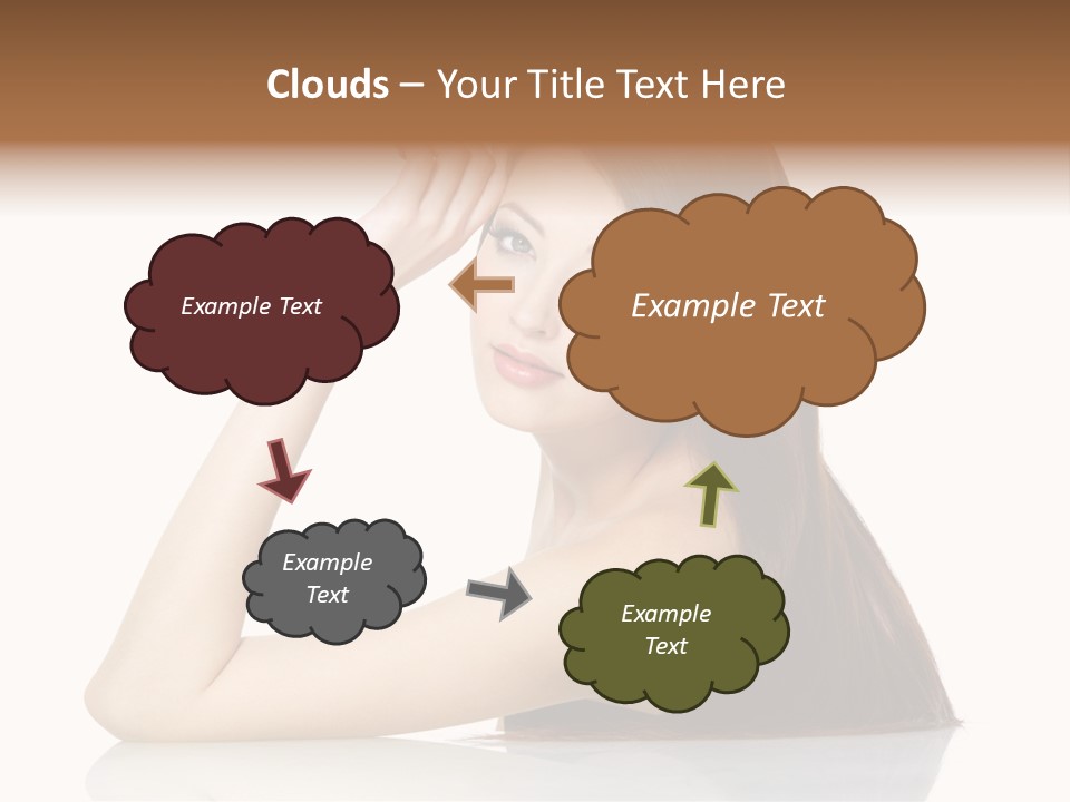 Gorgeous Copy Space White Background PowerPoint Template