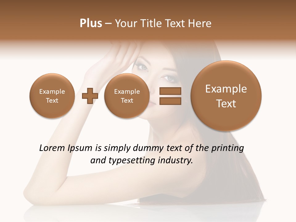 Gorgeous Copy Space White Background PowerPoint Template