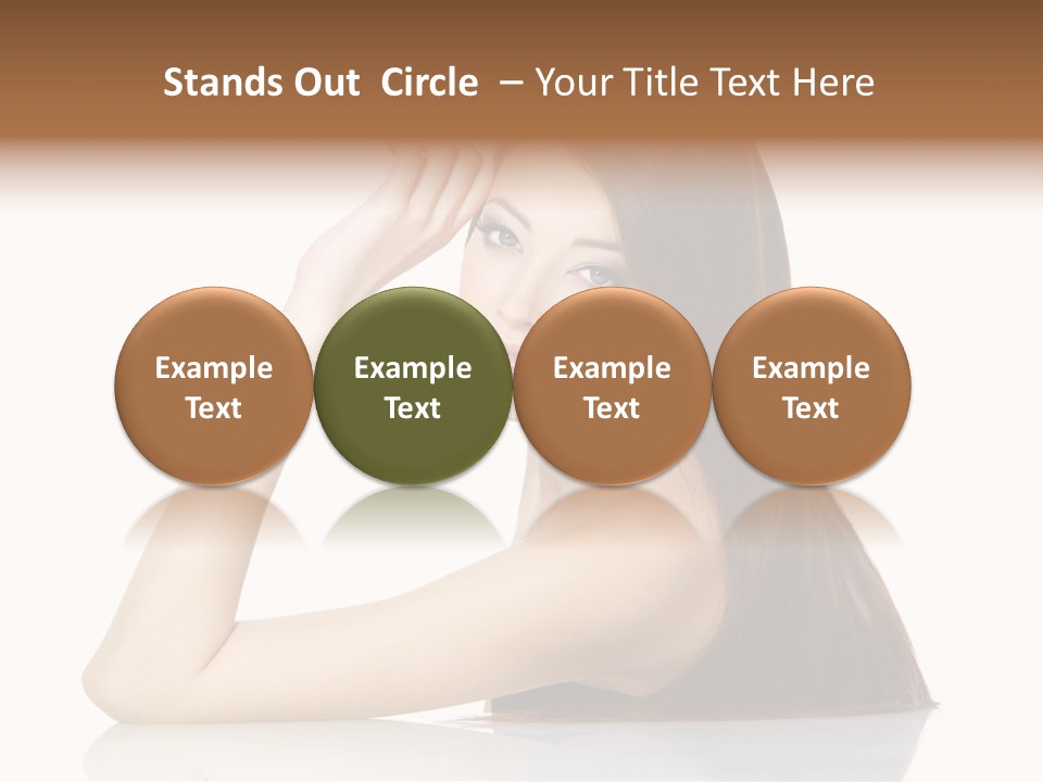 Gorgeous Copy Space White Background PowerPoint Template