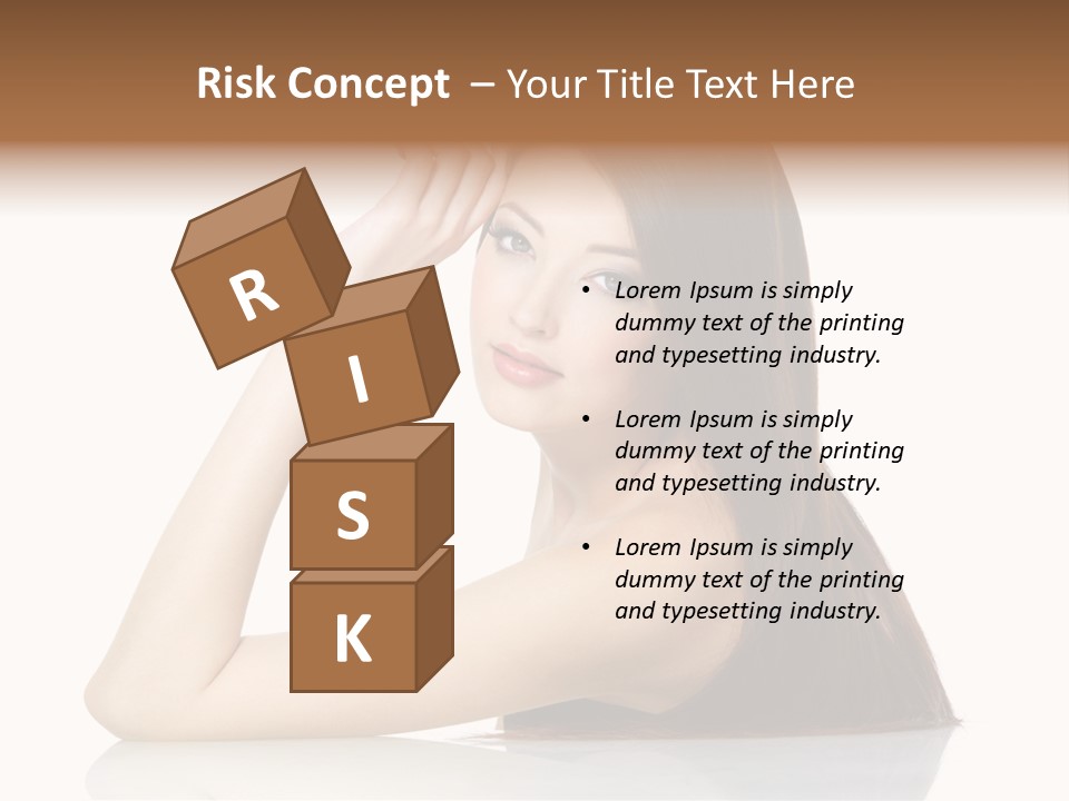 Gorgeous Copy Space White Background PowerPoint Template