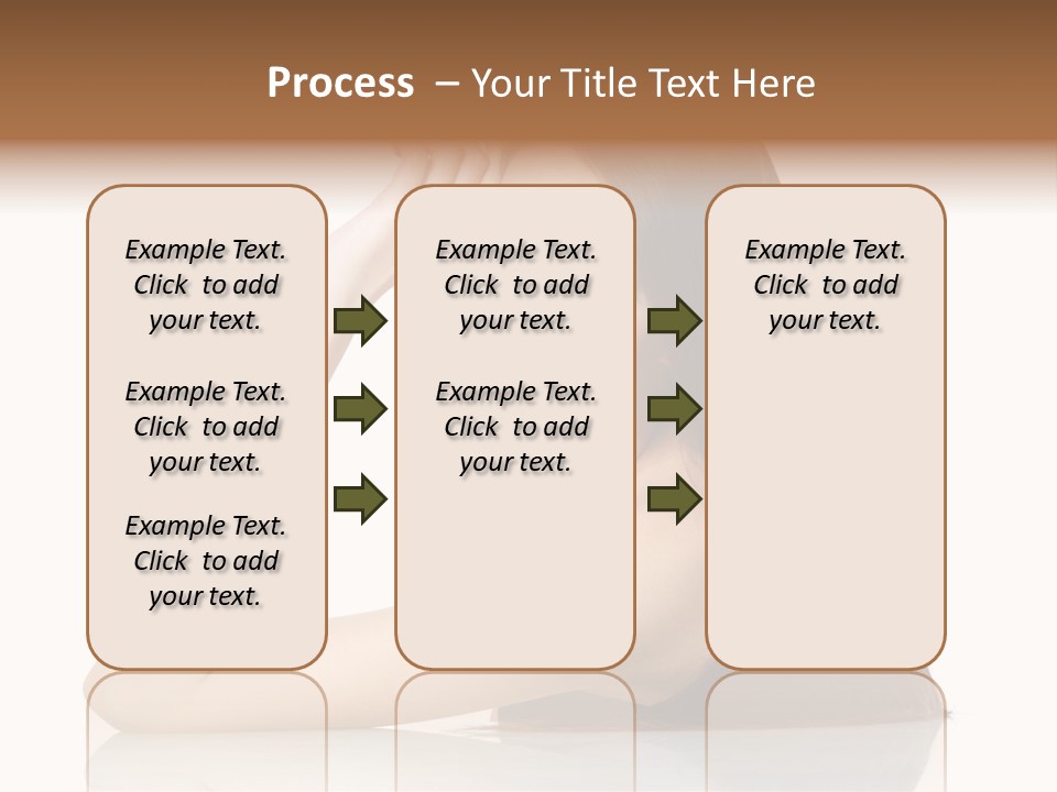 Gorgeous Copy Space White Background PowerPoint Template
