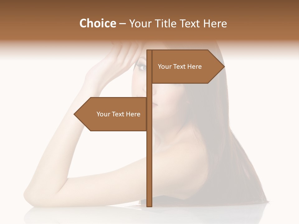 Gorgeous Copy Space White Background PowerPoint Template