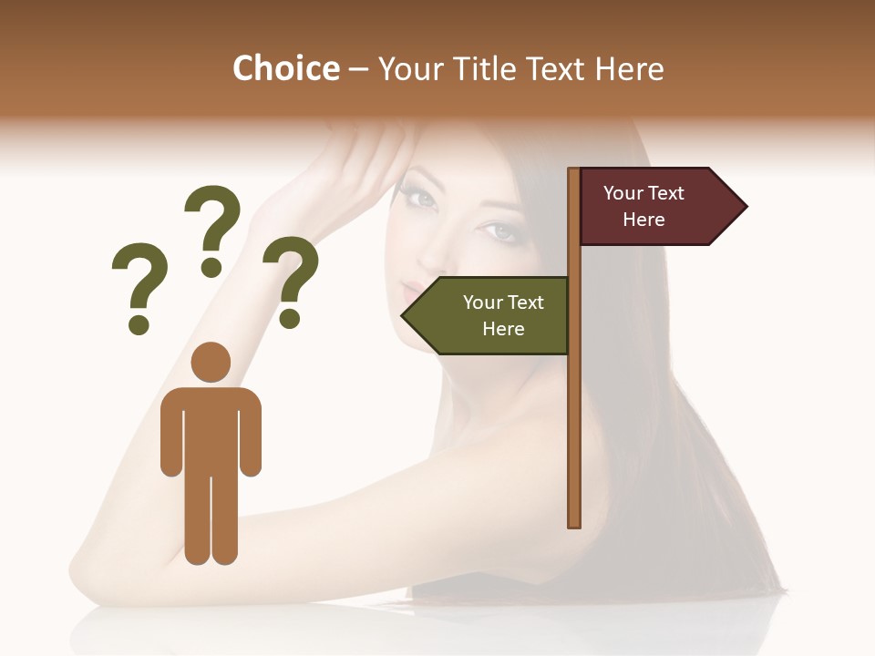 Gorgeous Copy Space White Background PowerPoint Template