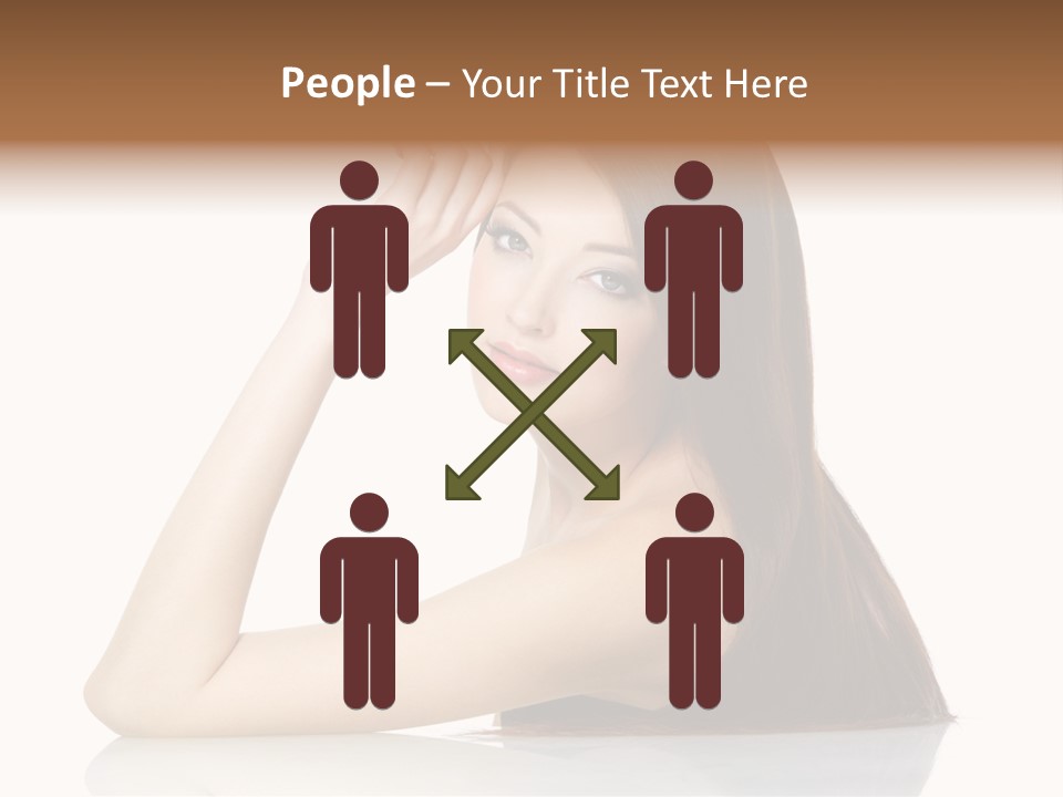 Gorgeous Copy Space White Background PowerPoint Template