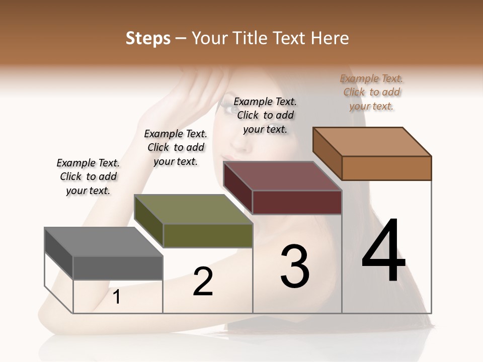 Gorgeous Copy Space White Background PowerPoint Template