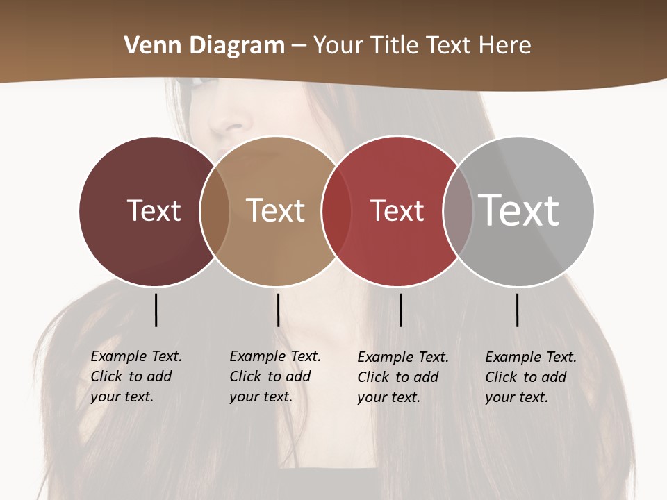 Woman Beauty Horizontal PowerPoint Template