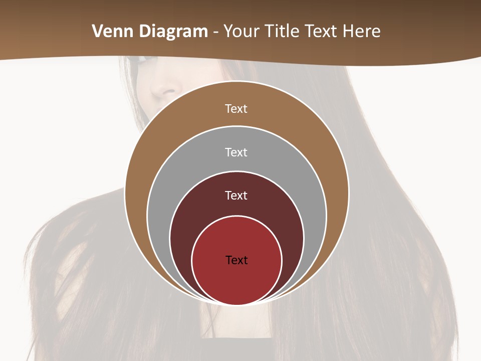 Woman Beauty Horizontal PowerPoint Template