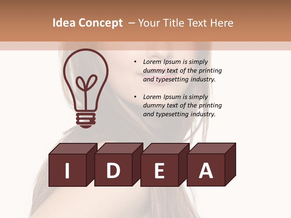 Beautiful Isolated Long PowerPoint Template