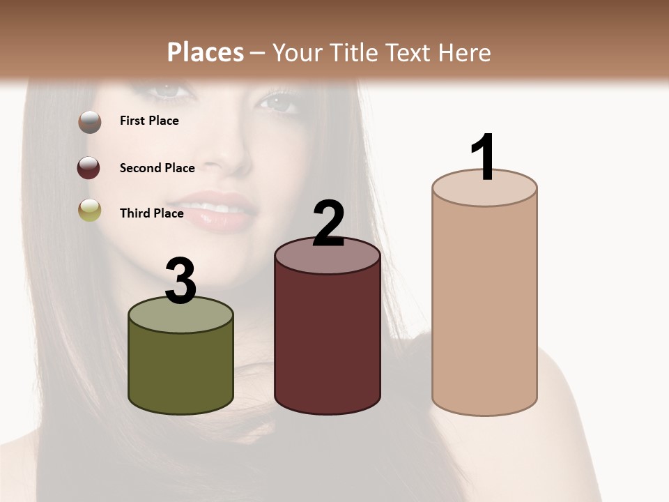 Sexy Woman Gloss PowerPoint Template