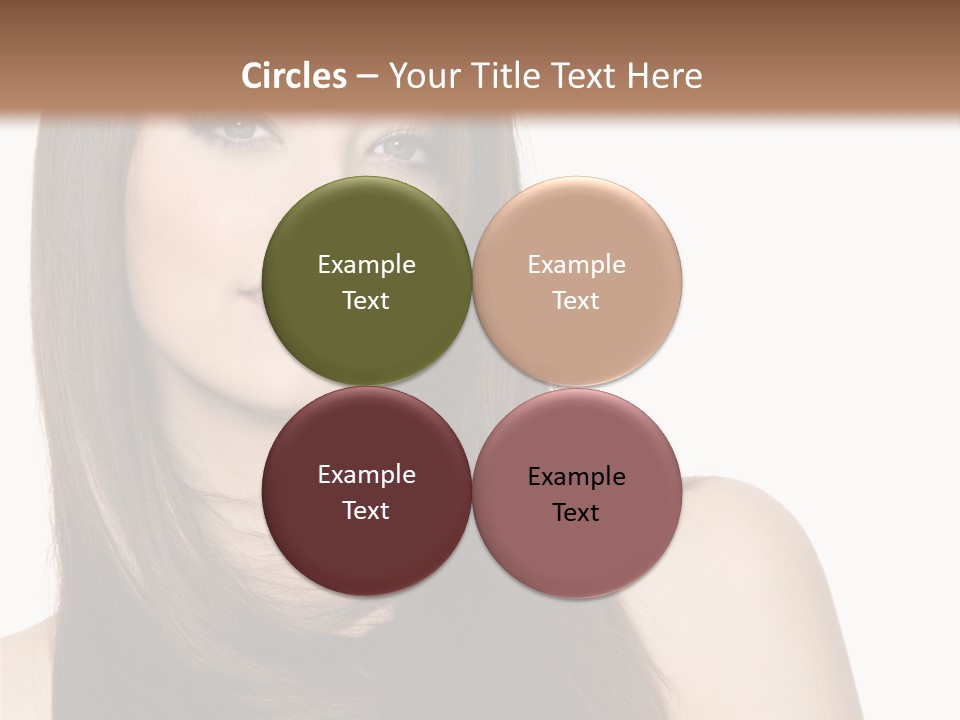 Sexy Woman Gloss PowerPoint Template