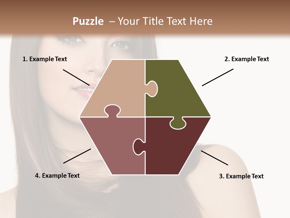 Sexy Woman Gloss PowerPoint Template