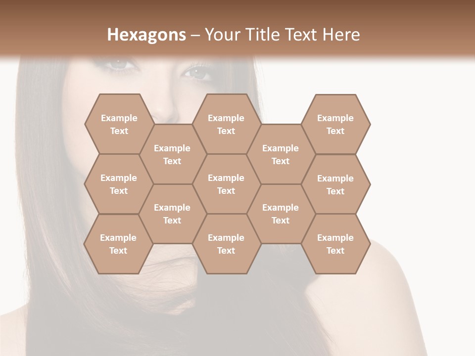 Sexy Woman Gloss PowerPoint Template