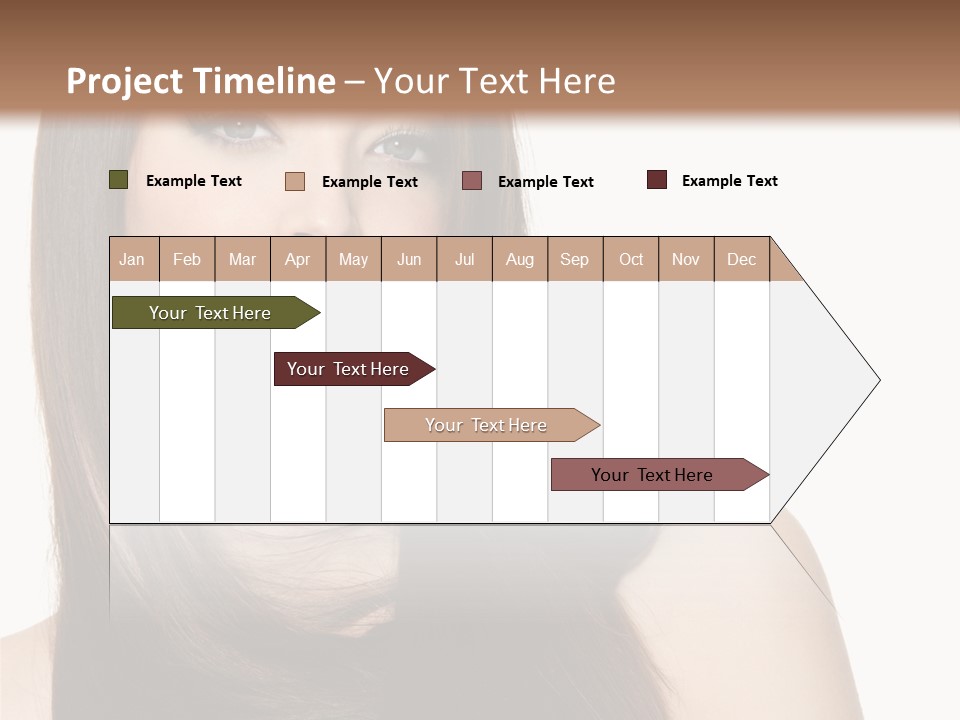 Sexy Woman Gloss PowerPoint Template