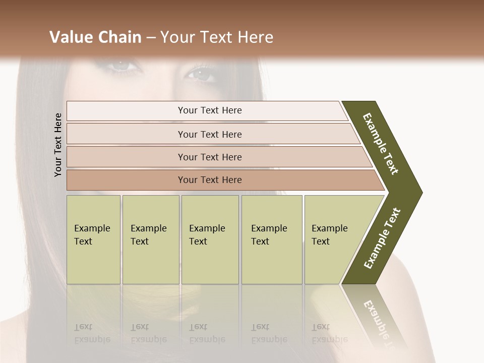 Sexy Woman Gloss PowerPoint Template