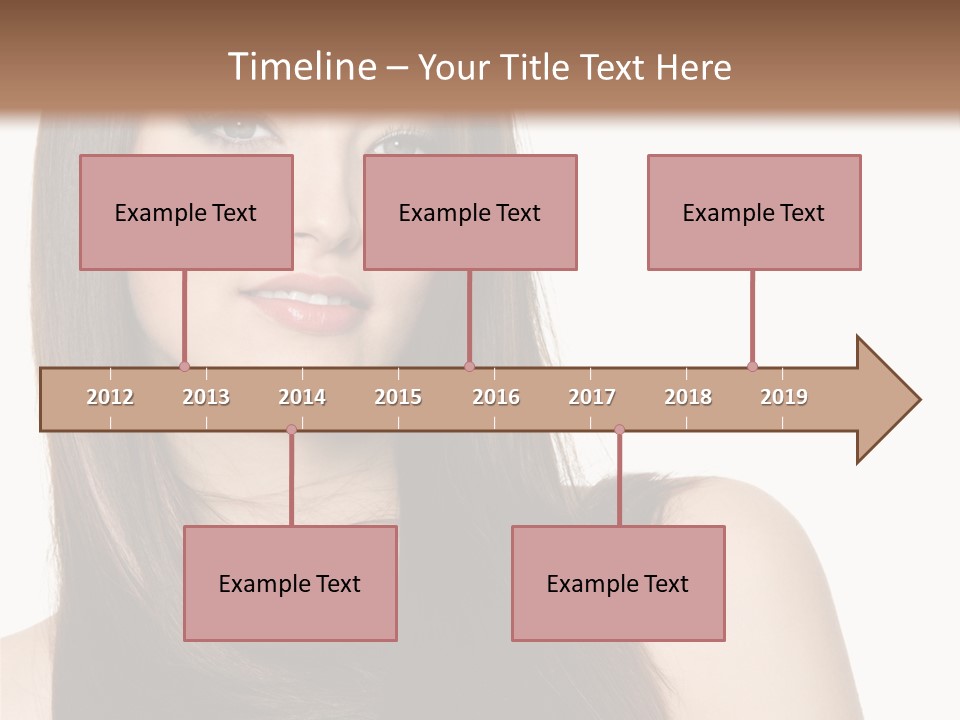 Sexy Woman Gloss PowerPoint Template